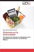 Ortorexia En La Universidad