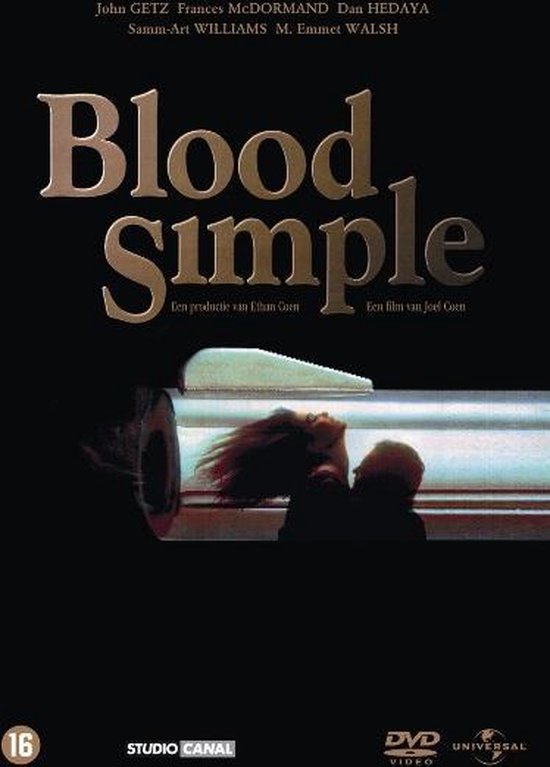 Cover van de film 'Blood Simple'