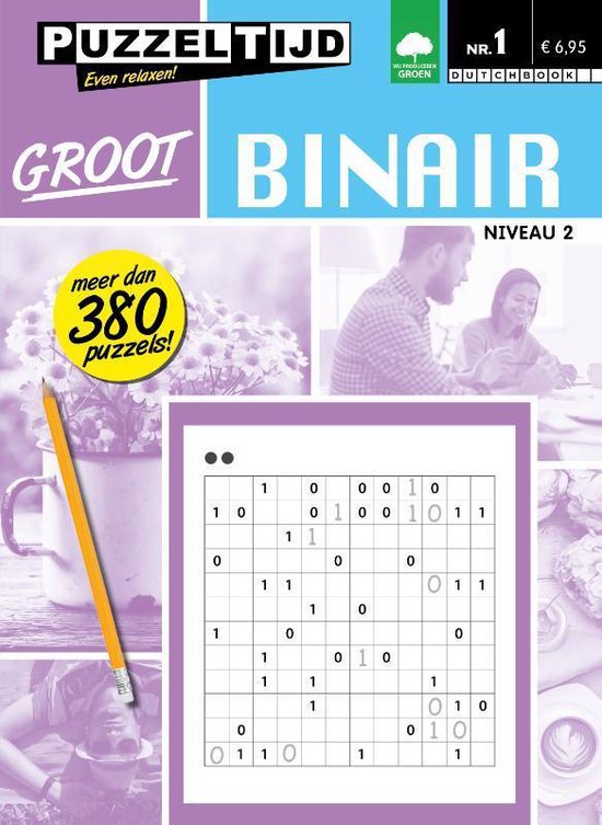 Puzzeltijd Serie Groot - Binair puzzelboek | bol.com