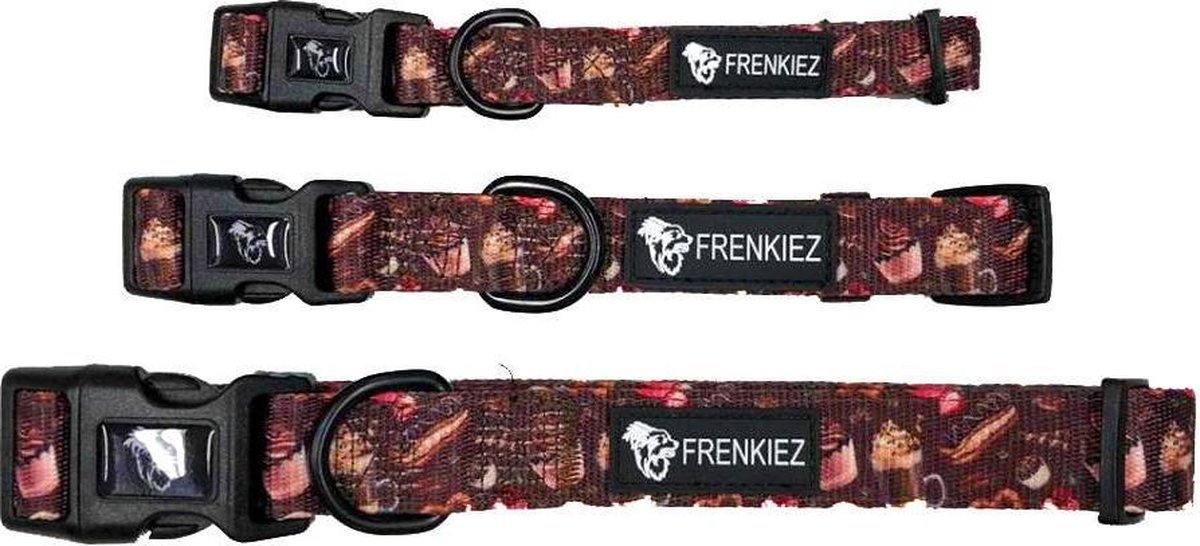 Frenkiez Coffee Sprinkles Halsband, Large