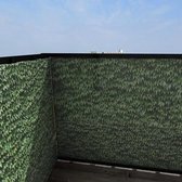 Villa Madelief | Balkonscherm Hedera | 100x300cm | Enkelzijdig | Balkondoek | Balkonafscheiding
