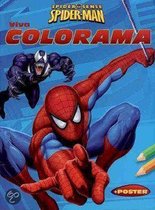 Spiderman Viva Colorama En Poster