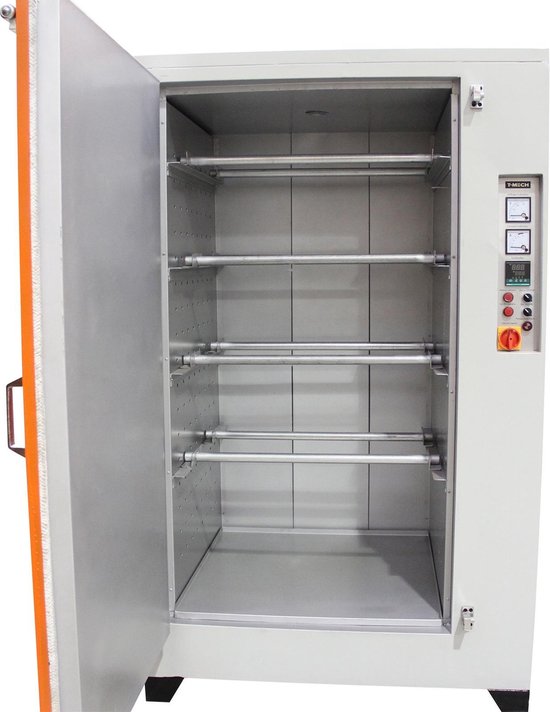 T-Mech Poedercoating oven - Powder coating - 160cm (H) 84.5cm (B) x 84.5cm  (D) | bol.com