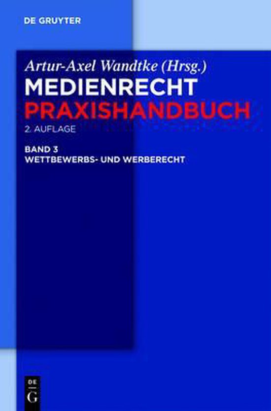 Wettbewerbs- und Werberecht - cover