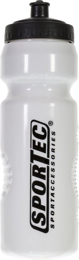 Sportec Bidon - wit/zwart