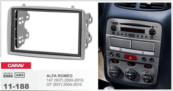 autoradio android inclusief 2-DIN ALFA ROMEO 147 (937) 2000-2010 GT (937)  2004-2010... | bol