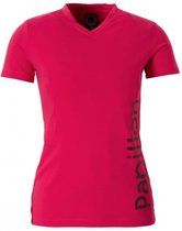 Papillon Sportshirt V-hals Dames Roze Maat 40