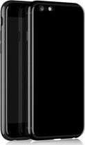 Gloss Black iPhone 6/ 6s siliconen hoesje - achterkant hoesje - jet black