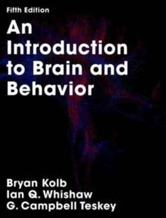 Brain and Behavior notes