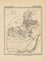 Historische kaart, plattegrond van gemeente Rheden ( Velp) in Gelderland uit 1867 door Kuyper van Kaartcadeau.com