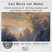 Weber: Clarinet Quintet, Grand Duo Concertant etc / Moragues, Izuha et al