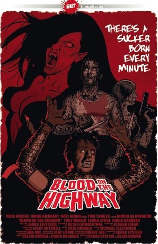 Cover van de film 'Blood On The Highway'