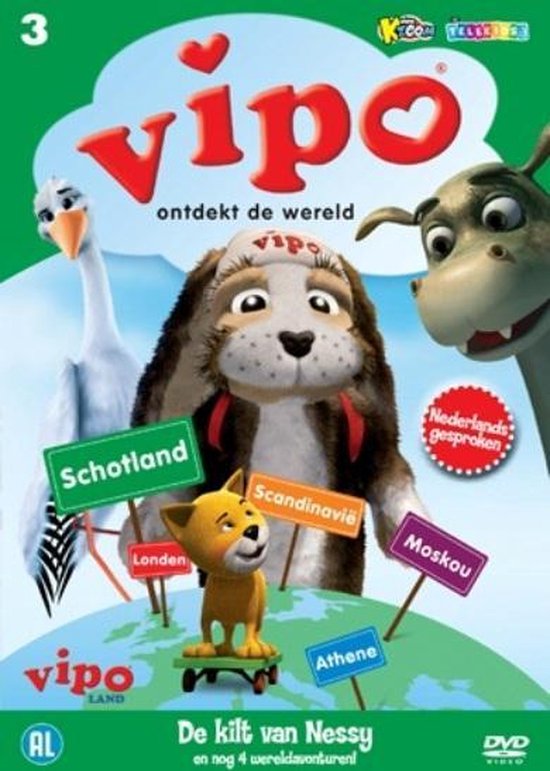 Cover van de film 'Vipo Ontdekt De Wereld - De Kilt Van Nessy'