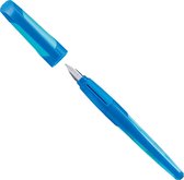 STABILO EASYbuddy - Ergonomische Vulpen - Donker Blauw/Licht Blauw - L Punt Voor Linkshandigen