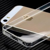 """Apple iPhone 5 / 5S / iPhone SE Ultra dun 0,3mm Siliconen Gel TPU Cover / Case / Cover Full Transparant Naked Skin"""