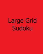 Large Grid Sudoku: Easy, Vol. 2