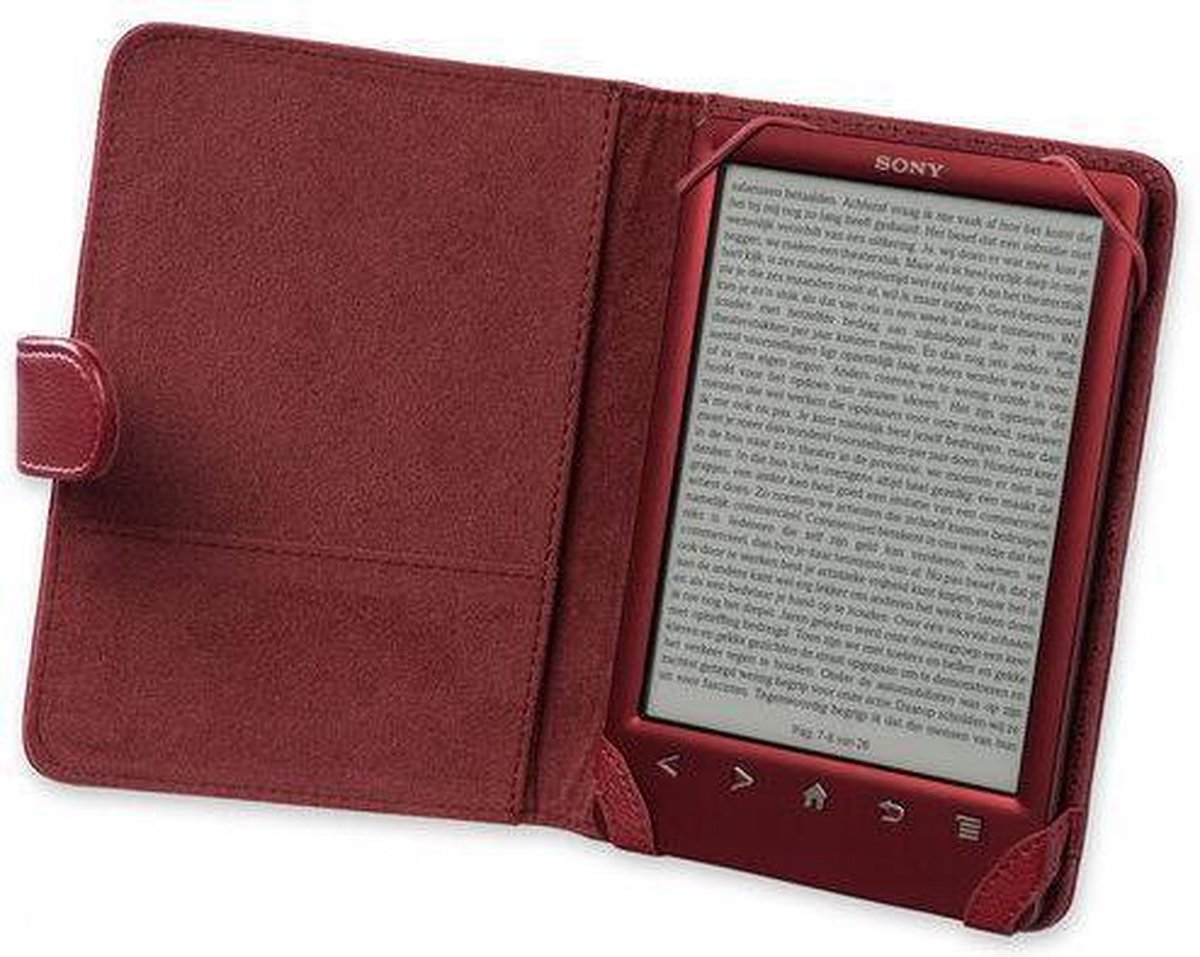 Gecko Covers Beschermhoes voor Sony Reader WiFi (PRST3S/T3) Donker