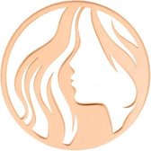 iMenso 33-0882 Woman cover rosegoldplated