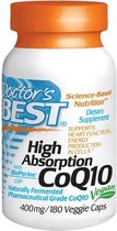 High Absorption CoQ10 with BioPerine 400 mg (180  Veggie Caps) - Doctor's Best