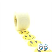 Sluitsticker - Smile etiketten - stickers Rond 47 mm (500 stuks)