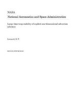 Large Time-Step Stability of Explicit One-Dimensional Advection Schemes