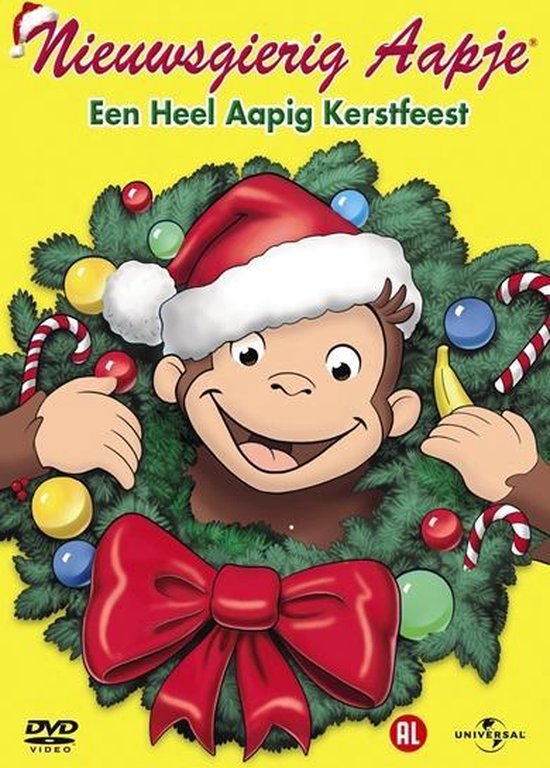 Cover van de film 'Curious George - A Very Monkey Christmas'