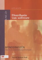 Monografieen Recht en Informatietechnologie 5 -   Distributie van software
