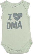 Fun2Wear Romper love oma Green maat 68