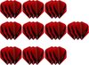 Afbeelding van het spelletje 10 Sets (30 stuks) Stevige XS100 Vista - flights - Multipack - Rood