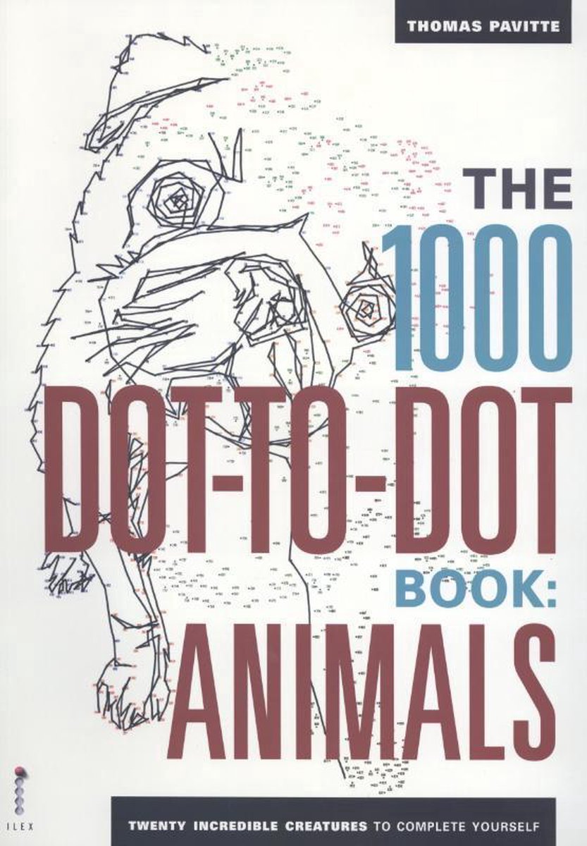 1000 Dot to Dot Animals - Thomas Pavitte