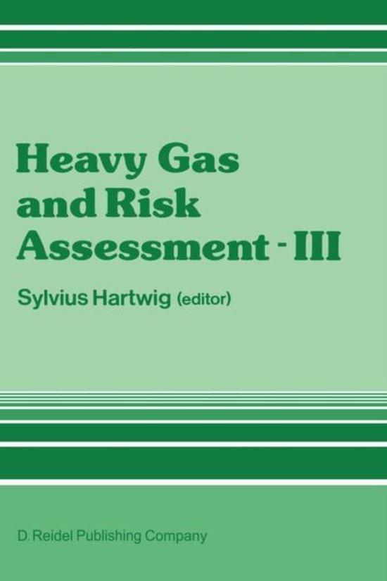 Heavy Gas and Risk Assessment - III - cover