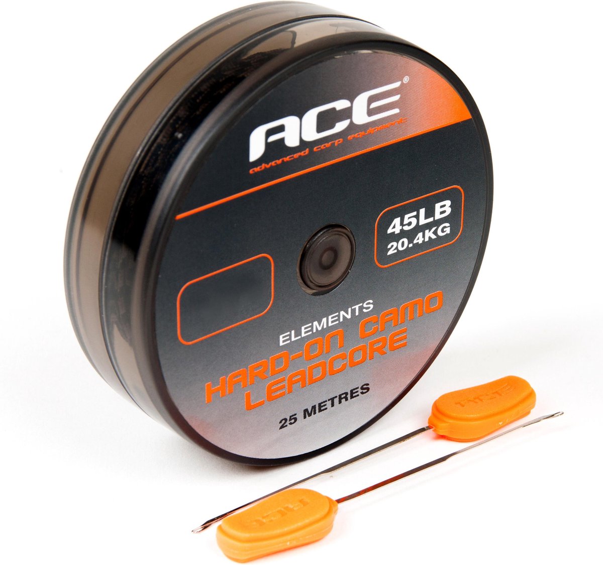 Bas De Ligne Lead Core ACE Camo-flex 45lb (20kg) 5m - Anti-herbe - Pour Pêche à La Carpe