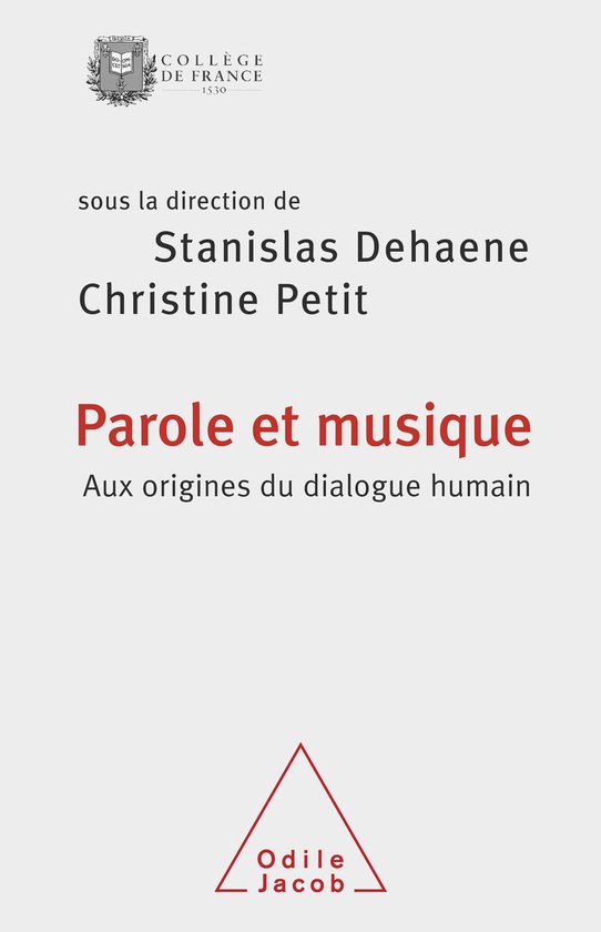Travaux du Collège de France - Parole et musique