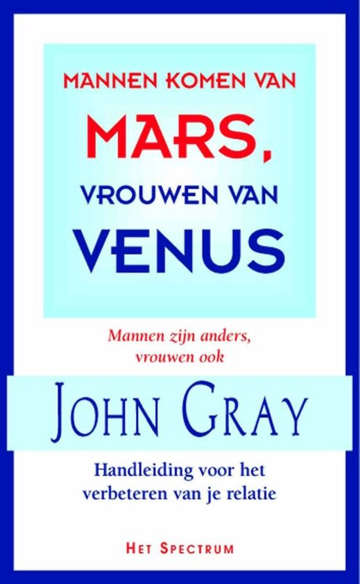 Mannen Komen Van Mars, Vrouwen Van Venus - cover