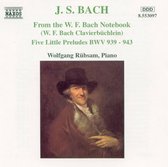 Wolfgang Rübsam - From The W F Bach Notebook (CD)