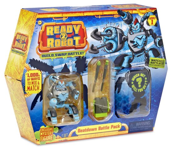 Ready2robot Speelset Double Trouble Battle Pack Blauw 4793