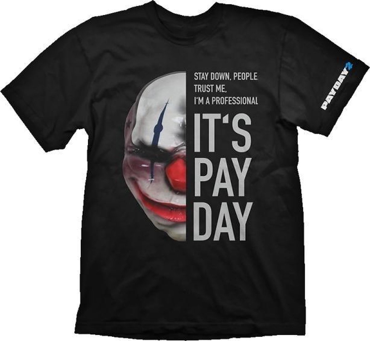 Payday 2 T-Shirt Chains Mask (Maat S) - 