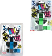 Clown Magic Puzzle 3d 24 Dlg Blauw + Puzzle 3d 24 Dlg Groen