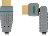 Bandridge BVL1805, 5 m, HDMI Type A (Standard), HDMI Type A (Standard), Bleu, Gris