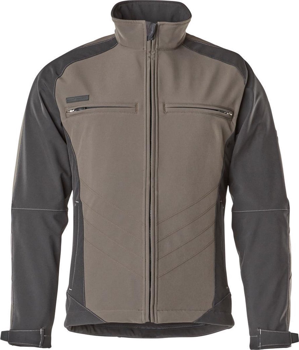 Mascot Dresden Softshell jack - XXL - d.antrac/zwart