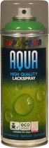 Aqua Millieuvriendelijke Lak Spray - Speelgoed - Kind - Waterbestendig - Geelgroen - RAL 6018