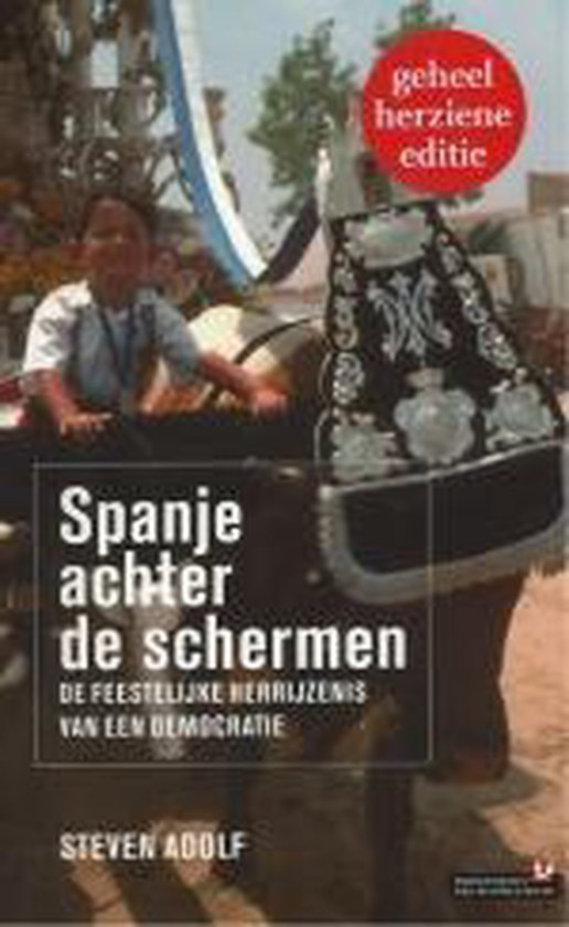 Cover van het boek 'Spanje achter de schermen' van Steven Adolf