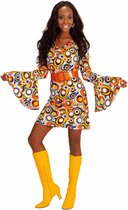 WIDMANN - Groovy bubbels jaren 70 kostuum voor vrouwen - Medium