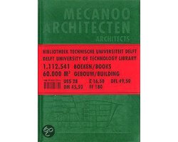 Omslag van Mecanoo Architecten: Bibliotheek Technische Universiteit Delft = Mecanoo Architects: Delft University of Technology Library