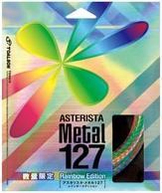 Foto: Toalson regenboog snaar aterista metal 1 27 set 13m