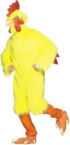 Gele Kip Kostuum Unisex - Maat One Size