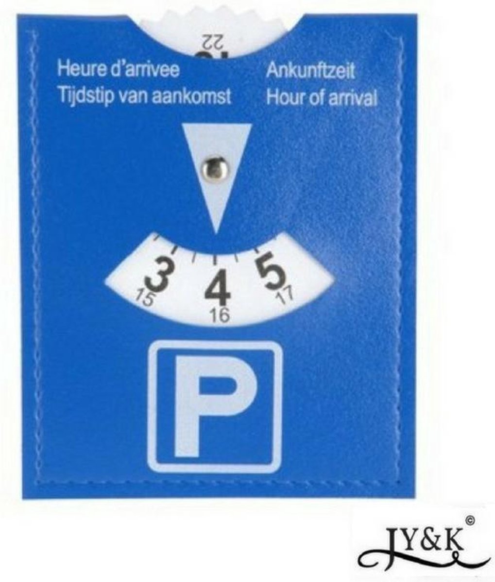 Disque de stationnement bleu| Ticket de parking | Parking dans la zone bleue  | bol