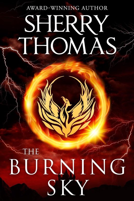 The Elemental Trilogy 1 - The Burning Sky - cover