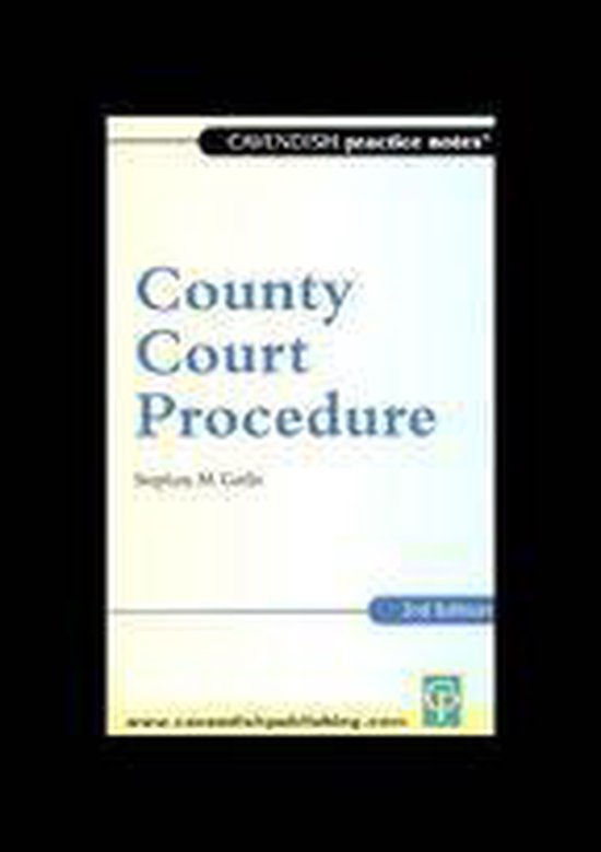 Practice Notes on County Court Procedure - cover