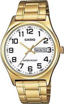 Casio horloge MTP-V003G-7 dag en datumaanduiding